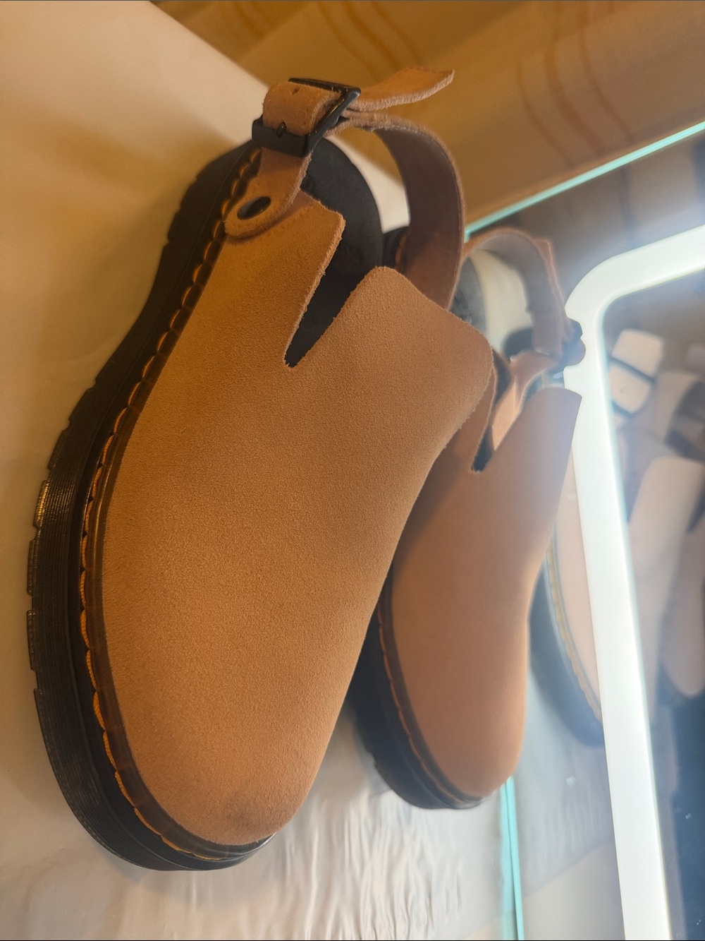 Baby pink Docs Clogs